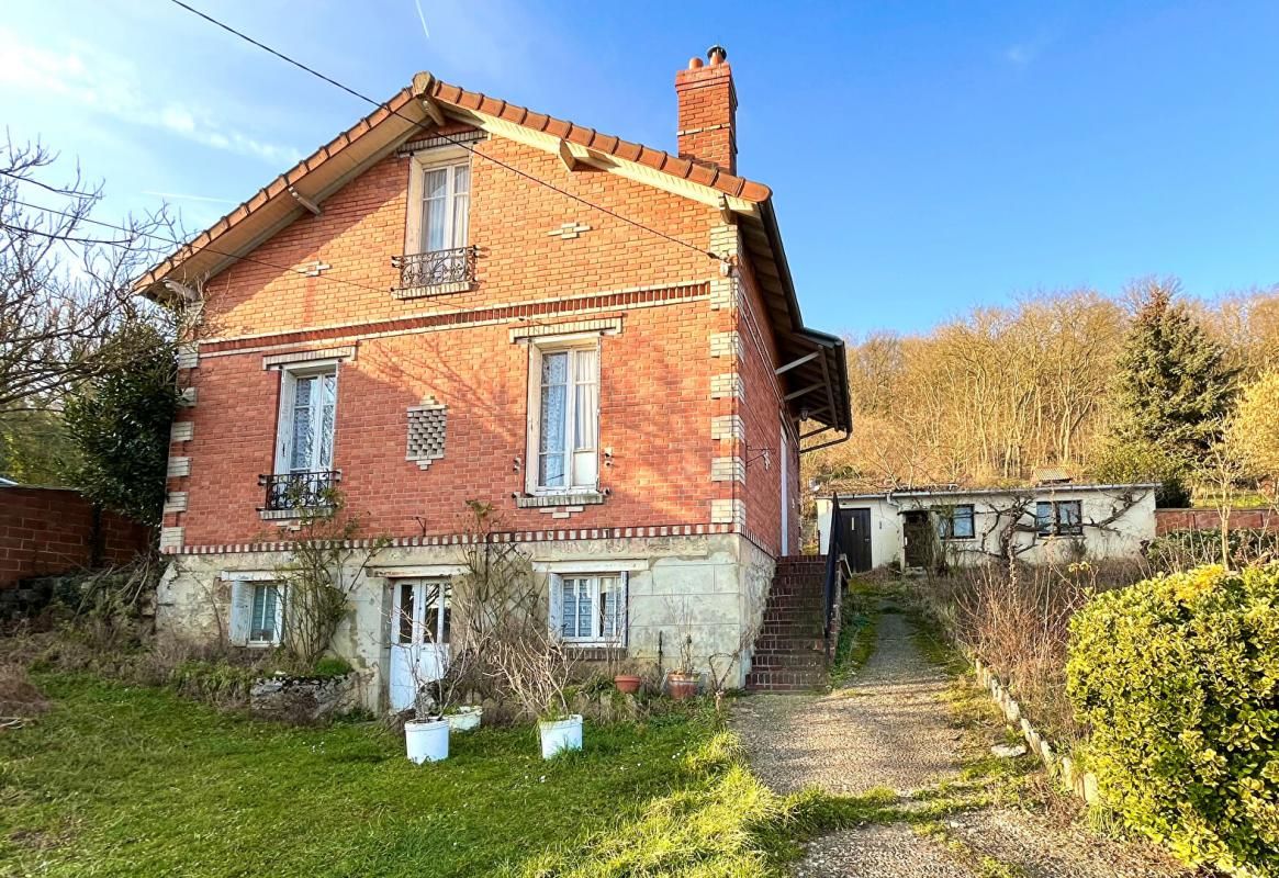 Maison à Berneuil-sur-Aisne de 76 m2 : 4 pièces - Terrain - Garage