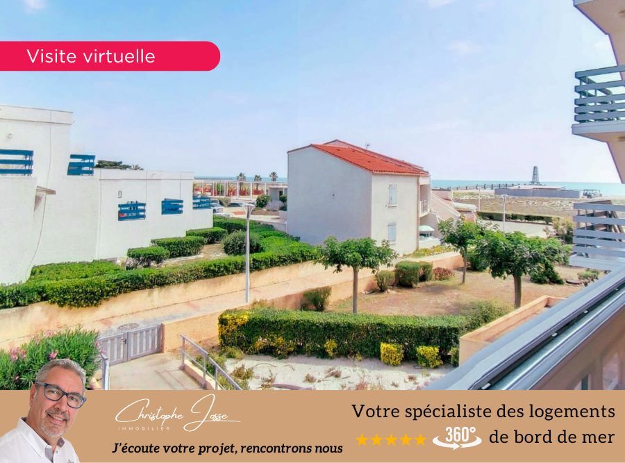 T2 vue mer avec loggia et parking privé