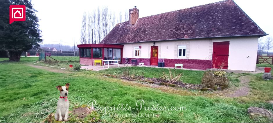 MESNIL-EN-OUCHE Maison normande - plain-pied - 1 chambre - jardin - Proche Beaumont le Roger 2