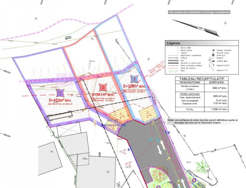 NIVOLAS-VERMELLE Terrain constructible 339m² 4