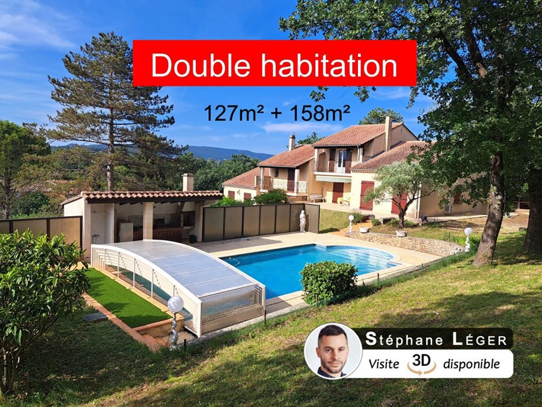 Villa à double habitation 285m² - Piscine