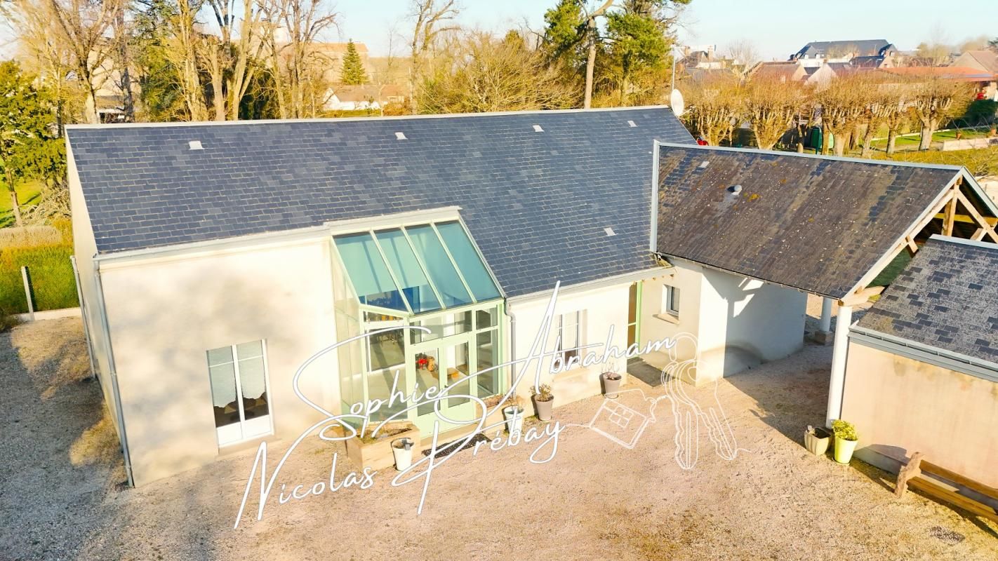 Maison individuelle avec grand jardin en plein coeur de Janville en Beauce