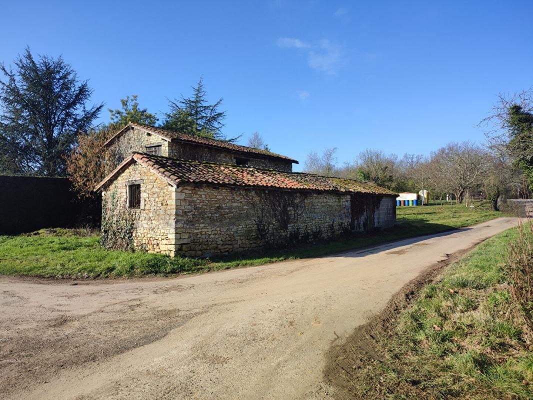 SAVIGNE Grange toits terrain 2