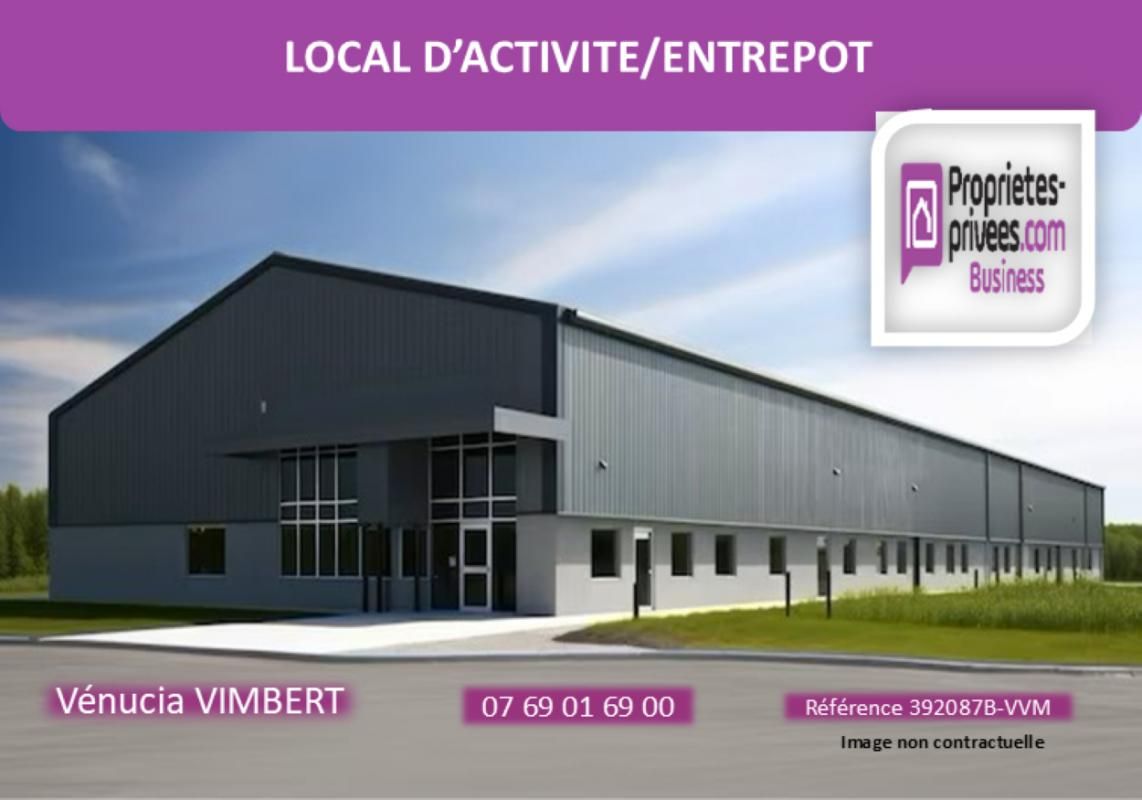 27400 LOUVIERS - Local d'activité,  Entrepôt 700 m²