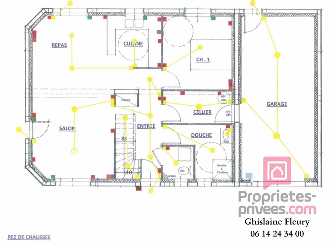 Maison PMR 5 pièces 103 m2, 1 chambre rdc et garage