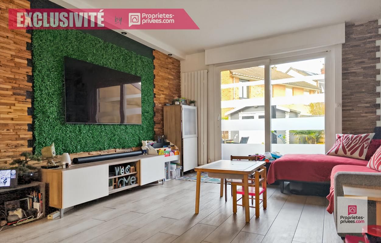 Wattrelos Martinoire, jolie maison de 110 m2 habitables, avec 4 chambres, bureau, jardin, garage