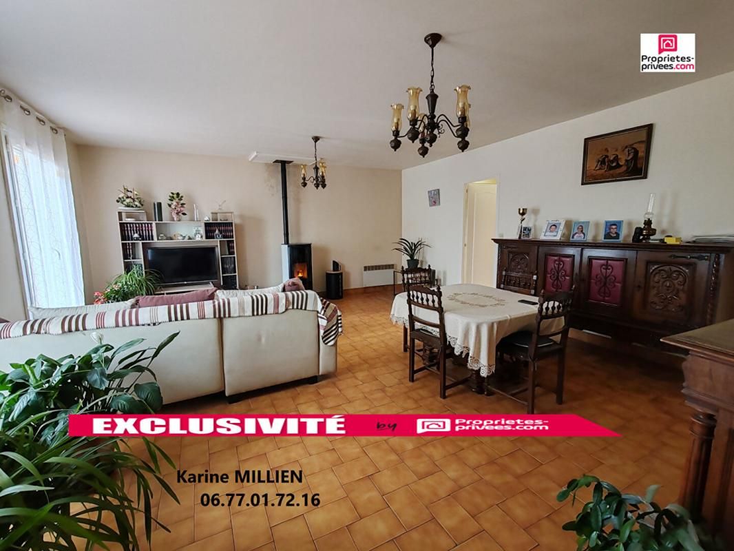 NONANCOURT MOISVILLE 27320 Maison individuelle de plain-pied avec sous-sol total - 3 chambres - Terrain - 161000  HAI 3