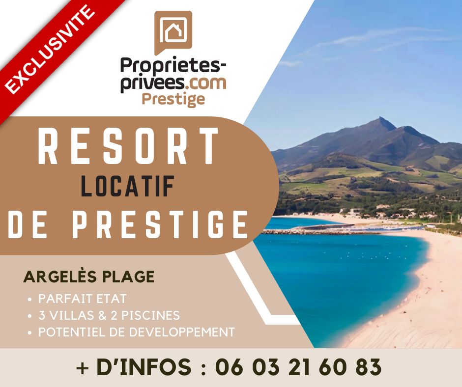 Resort locatif de Prestige à Argelès-sur-Mer