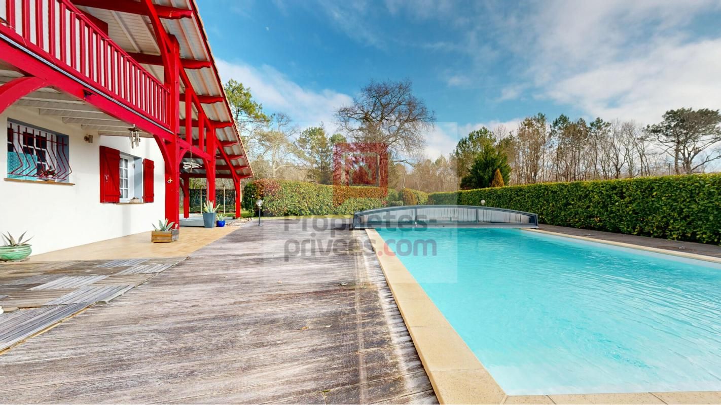 BISCARROSSE Splendide Landaise de 185m², parc arboré, piscine 3