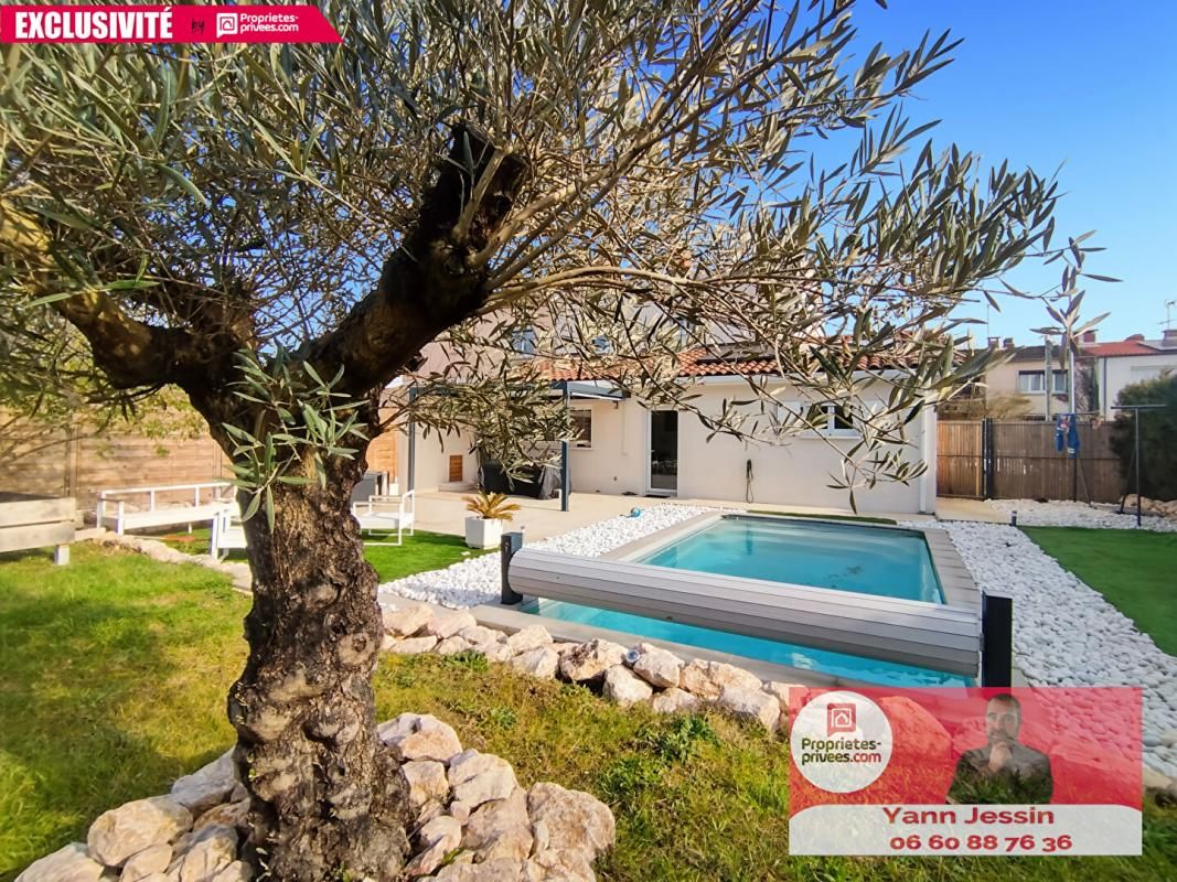 Maison Pinsaguel 5 pièce(s) 116.50m2 - Jardin de 400m² - Piscine