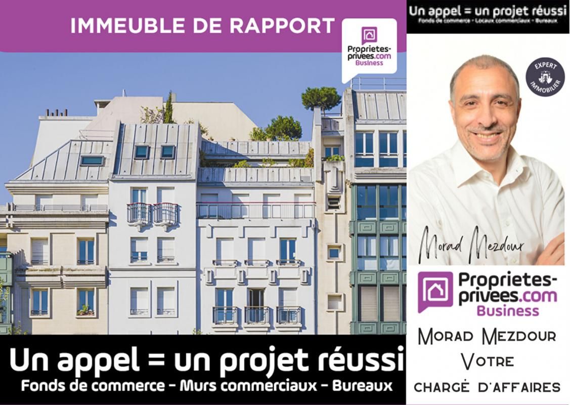 - 59100 ROUBAIX - IMMEUBLE DE RAPPORT LOUE 2.300 E/Mois