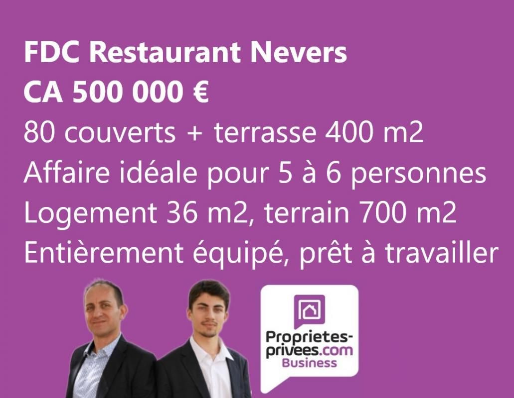 NEVERS NEVERS EMPLACEMENT N°1 -  RESTAURANT avec TERRASSE ET LOGEMENT 1