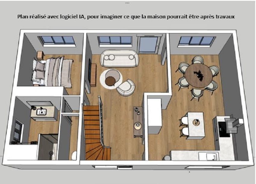 LA GAILLARDE LUNERAY  -  T4 -100 m2 2