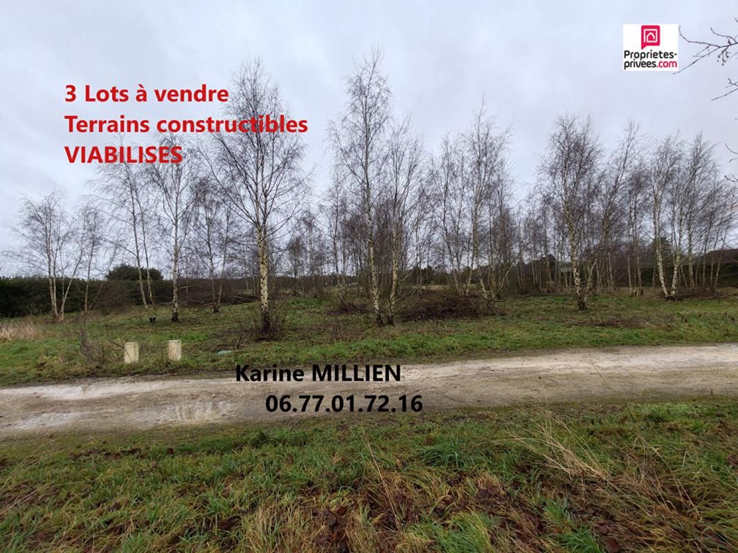 COURDEMANCHE 27320 Terrain constructible et viabilisé - 64990  HAI