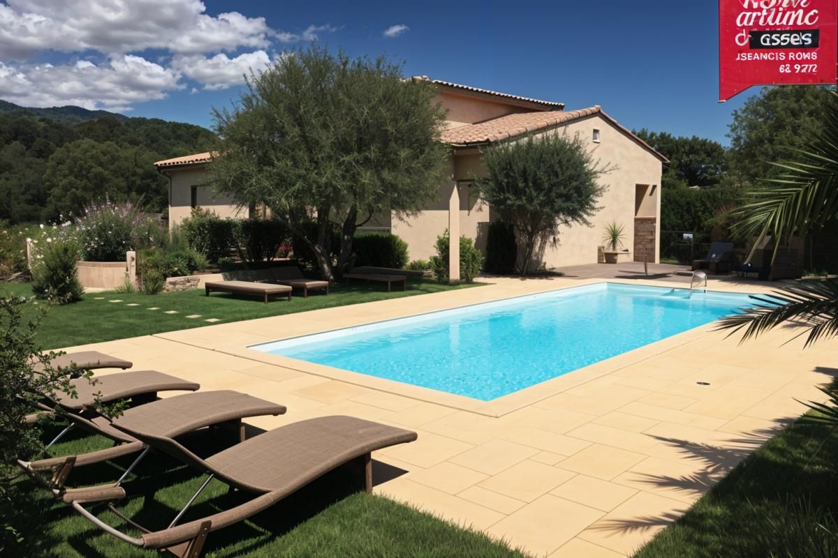 Maison T5 avec piscine à Porto Vecchio (20137) - CORSE DU SUD - FRANCE