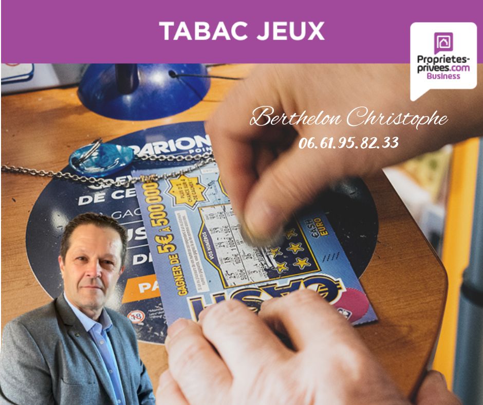 Fonds de Commerce de Tabac Jeux Presse