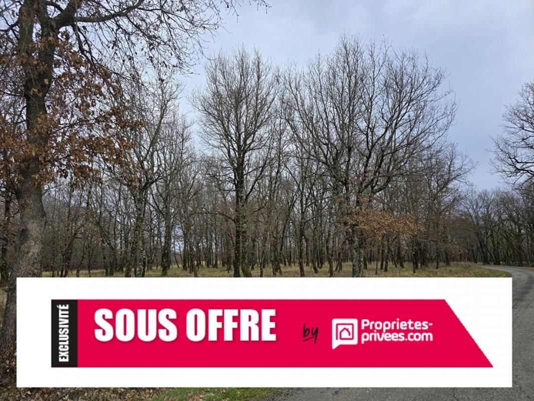 Terrain de loisirs  bois de 8550 m2