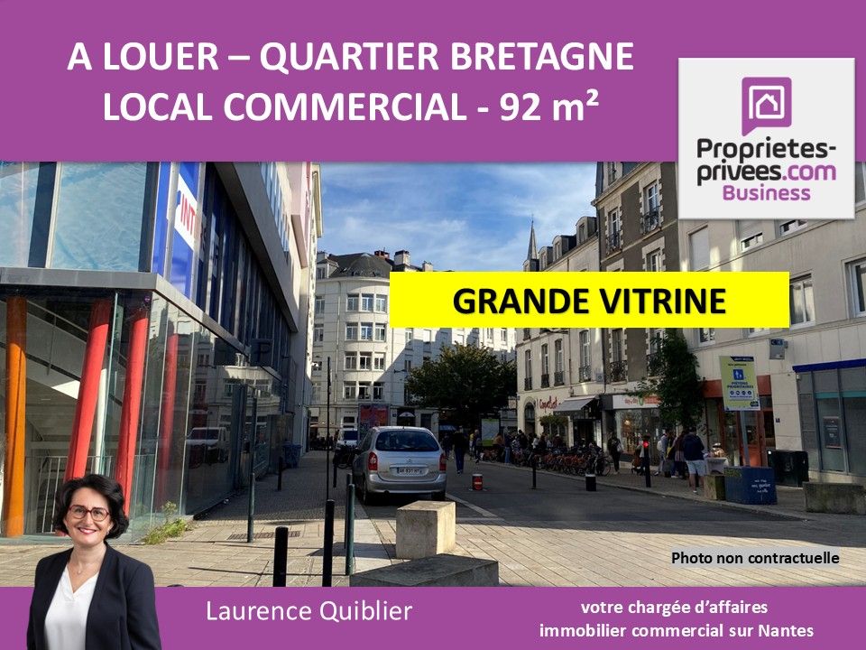 44000 NANTES LOCAL COMMERCIAL A LOUER 92 m²