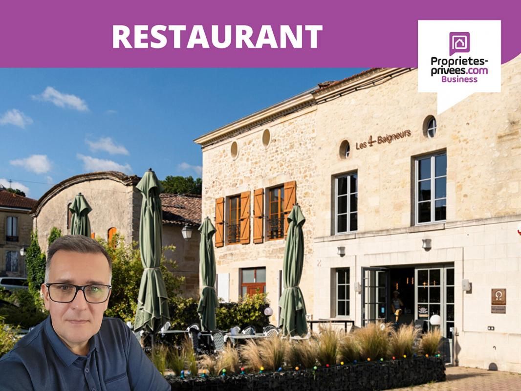 Restaurant Murs et Fonds de Commerce Licence IV à Vendre, Vue Imprenable sur la Dordogne