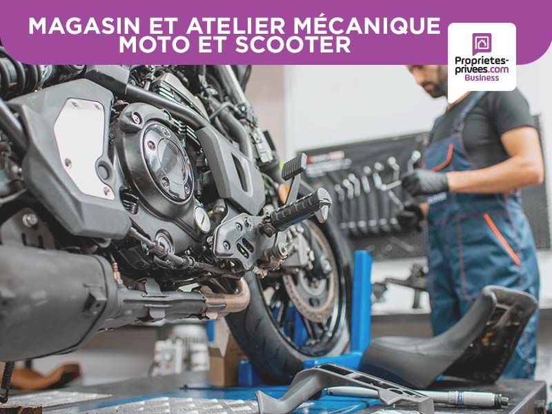 TOURS - GARAGE, Magasin et réparation de motocycles et accessoires