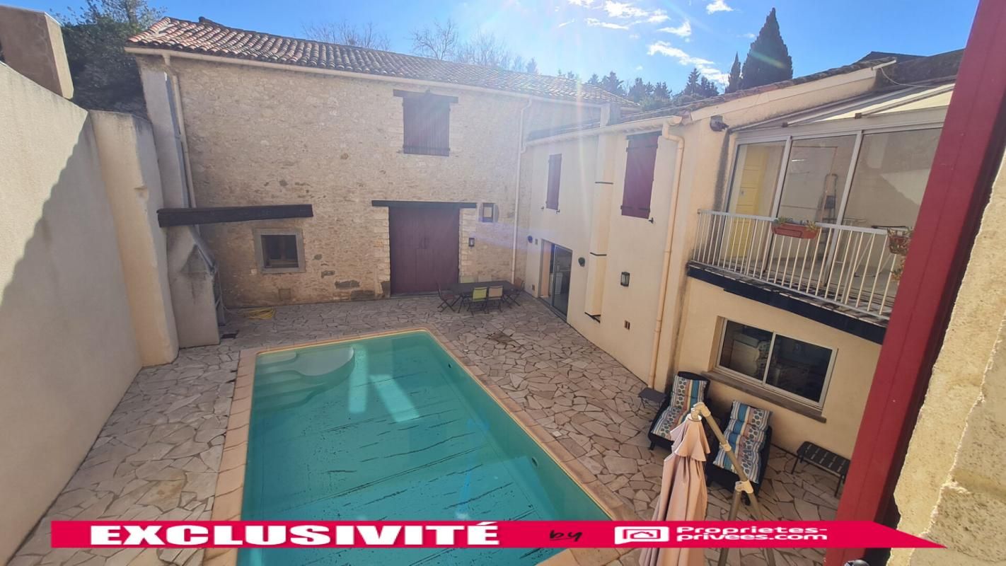 MAGALAS Belle maison de maitre 176m² avec extérieur piscine et dépendance 2