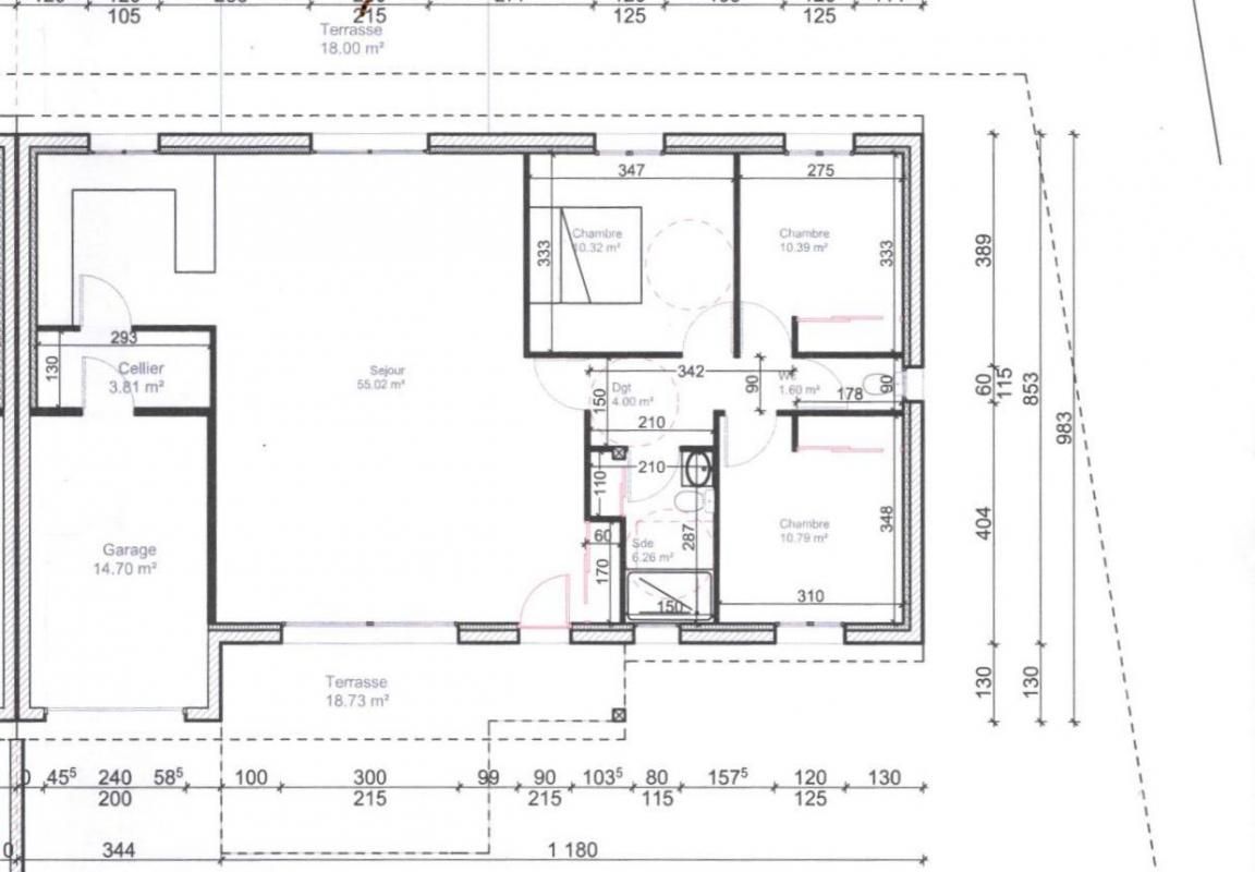 CAHORS Maison neuve 3 chambres plain-pied, livrable en août 2025 4