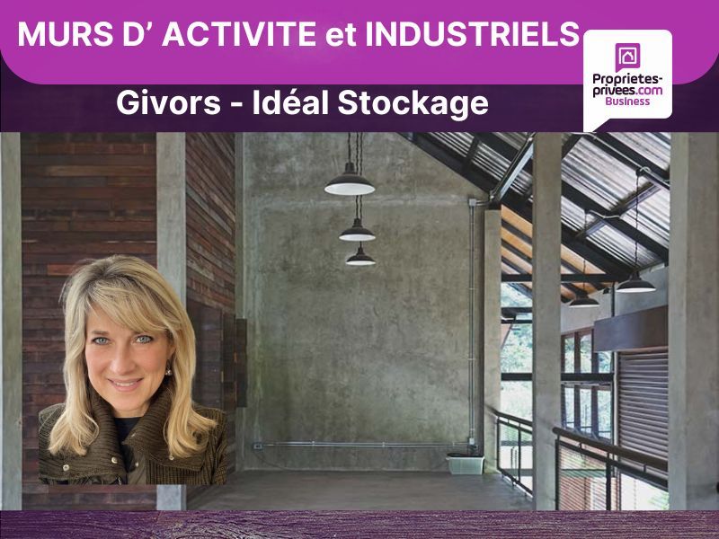 GIVORS 69520 GRIGNY - Entrepôt d'activité, local industriel de 2.300 m² 2