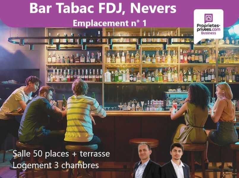 NEVERS NEVERS, EMPLACEMENT N°1 -  BAR TABAC FDJ avec LOGEMENT 1