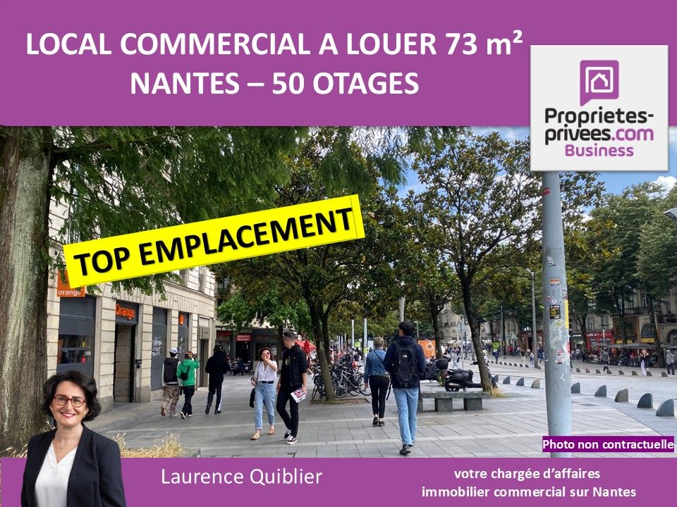 44000 NANTES - LOCAL COMMERCIAL A LOEUR 73 M² - 50 OTAGES