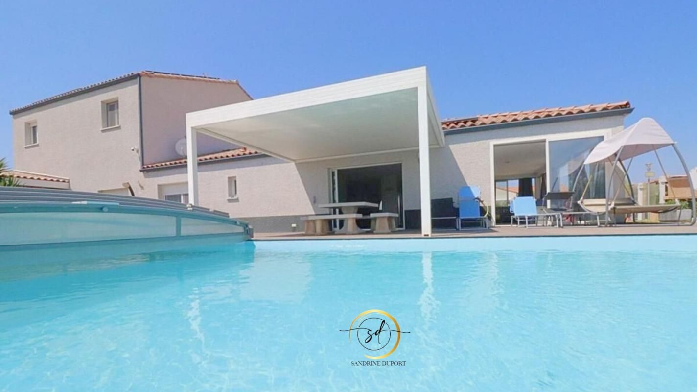 ARGELIERS villa contemporaine T7 sur terrain de 1951 m2 avec piscine