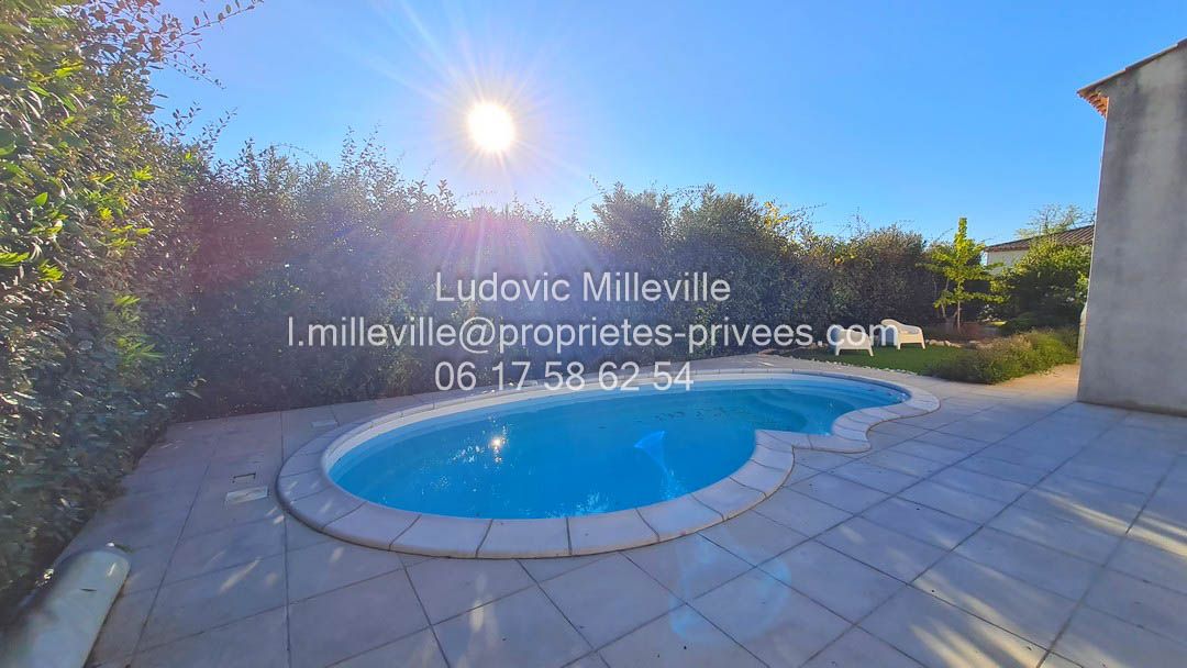 Villa type 5 de 117m² avec piscine et jardin paysager de 1001m²