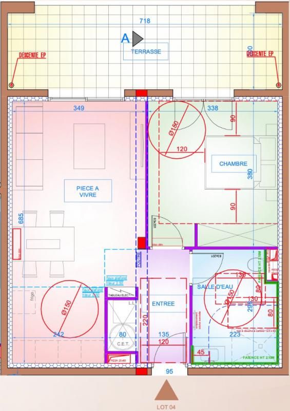 BORGO Appartement Borgo 2 pièce(s) 44.68 m2 4