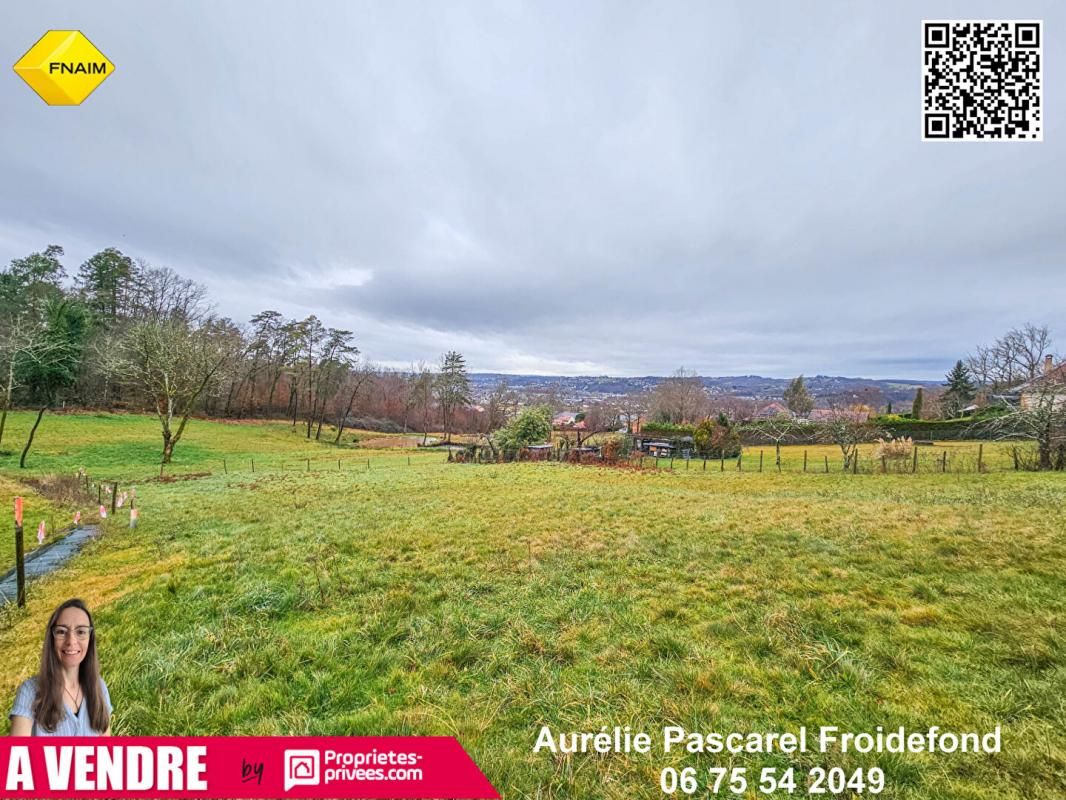 BRIVE - MALEMORT : TERRAIN CONSTRUCTIBLE avec VUE DEGAGEE - OPPORTUNITÉ RARE ? 88490 euros