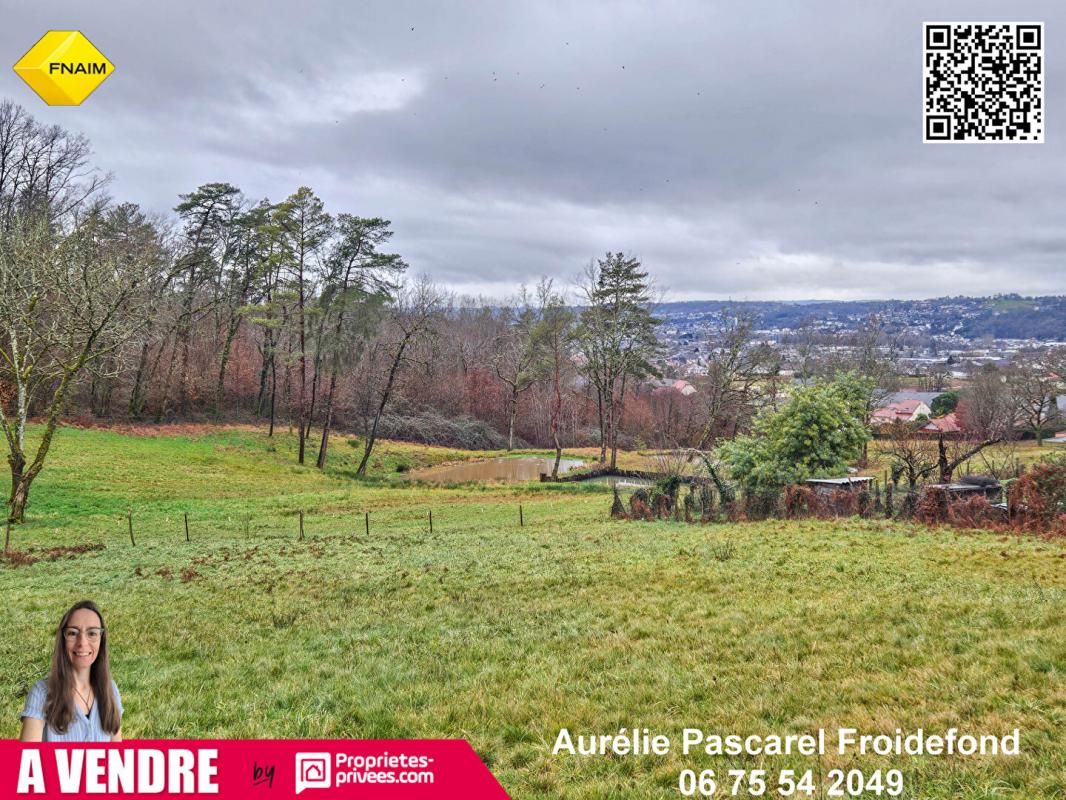 MALEMORT-SUR-CORREZE BRIVE - MALEMORT : TERRAIN CONSTRUCTIBLE avec VUE DEGAGEE - OPPORTUNITÉ RARE ? 88490 euros 2