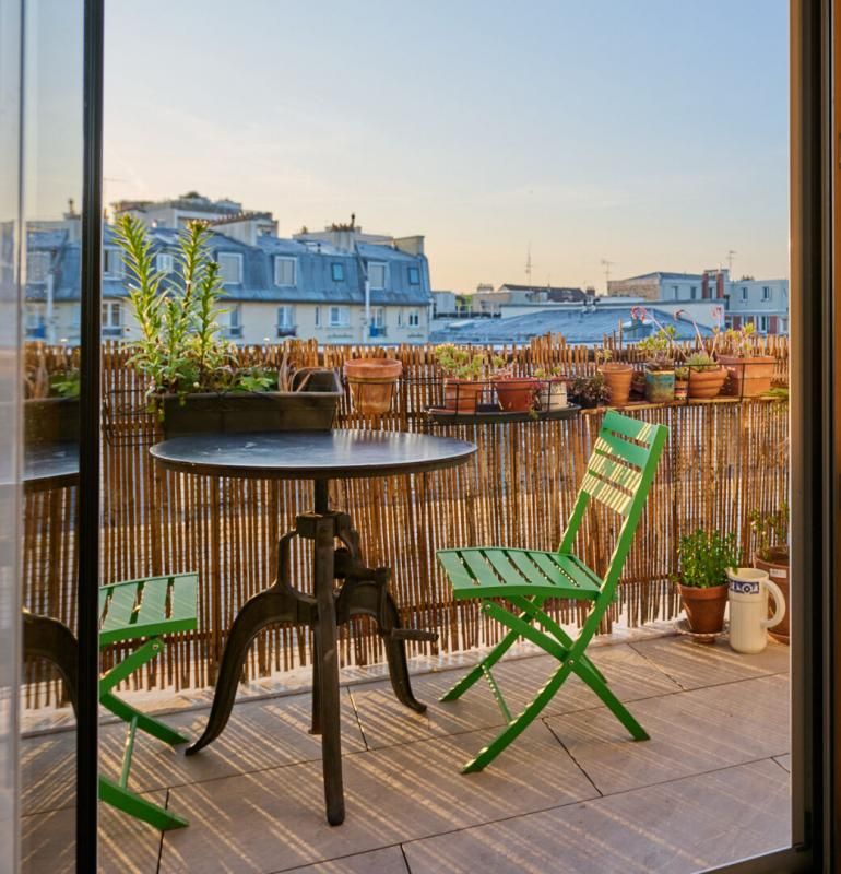 Appartement  3 pièces terrasse  vue tour Eiffel quartier GARE