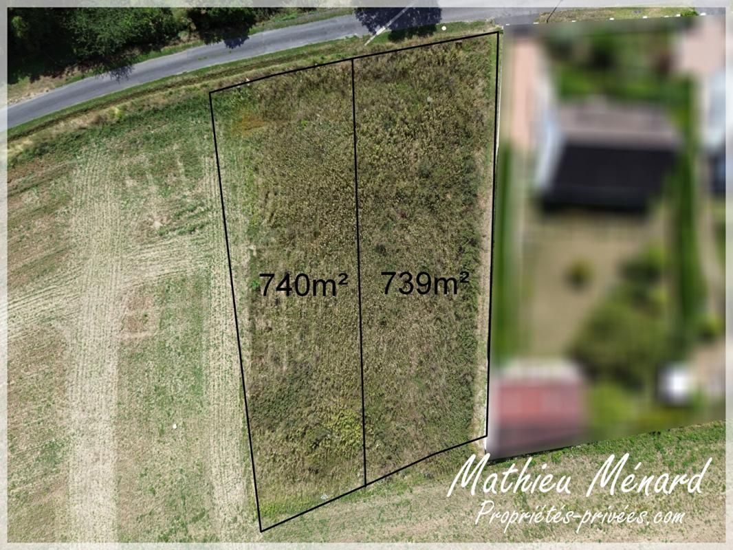 SOISSONS Terrain à bâtir de 740m² - POMMIERS 2