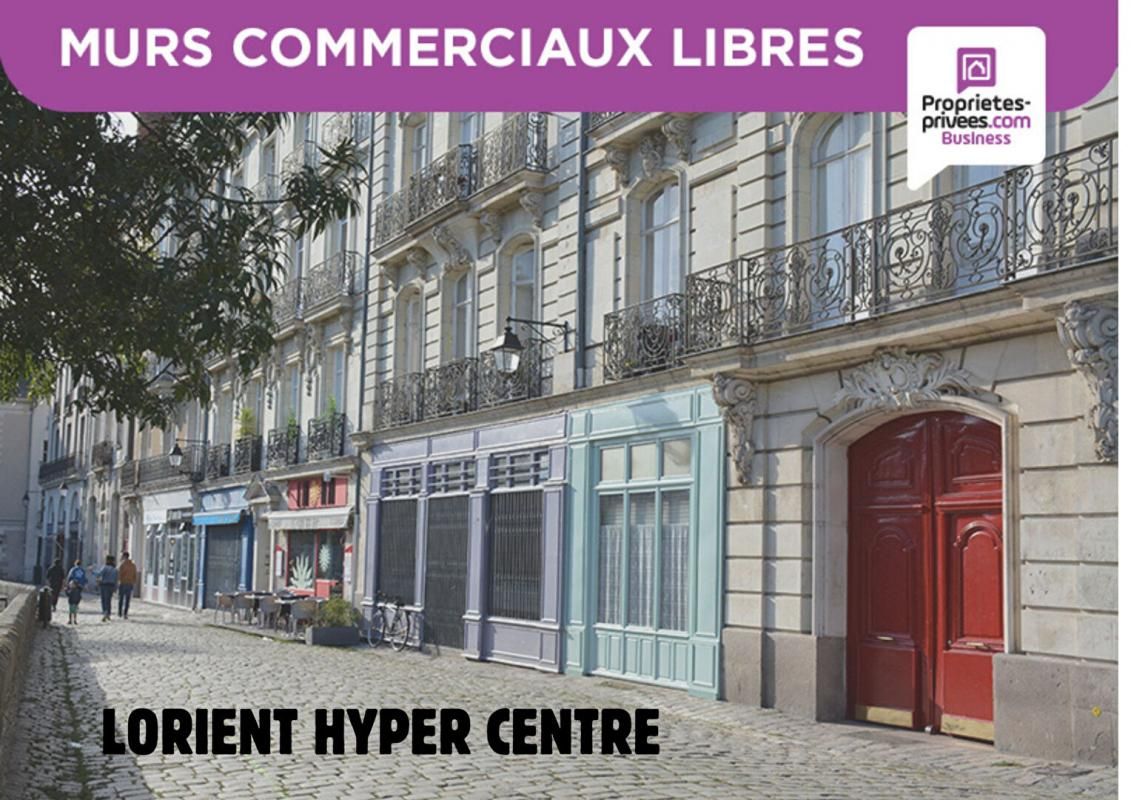 EXCLUSIVITE LORIENT - MURS COMMERCIAUX LIBRES  50 m², EMPLACEMENT N°1