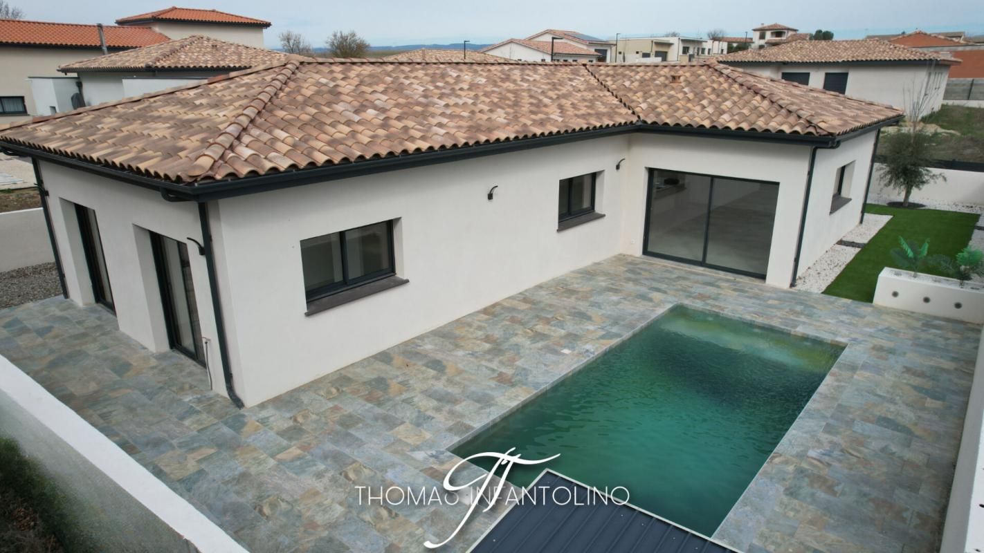 EN EXCLUSIVITE - VILLA 133 m² - CLIMATISATION GAINABLE - PISCINE - GARAGE