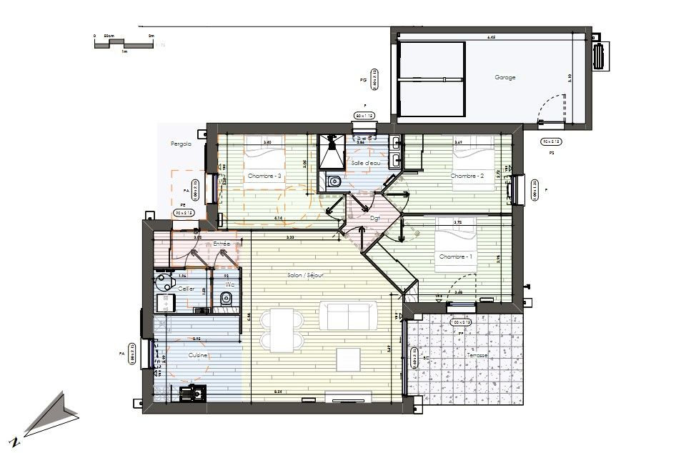 LES MATHES Maison Les Mathes 4 pièce(s) 90.15 m2 3