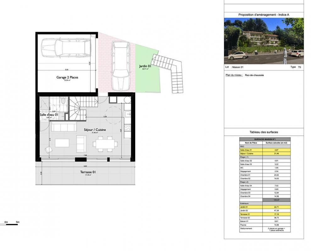 AUBAGNE À vendre : Maison neuve avec piscine et garage à Aubagne 125m²  460 000 2