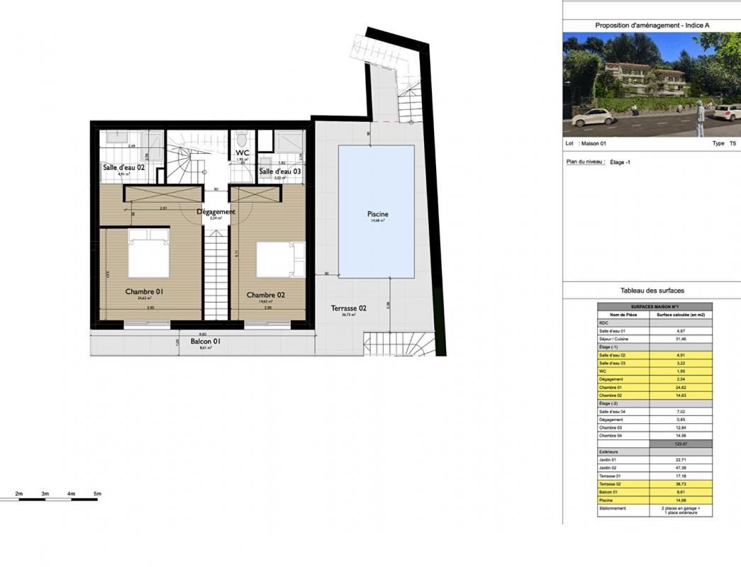 AUBAGNE À vendre : Maison neuve avec piscine et garage à Aubagne 125m²  460 000 3