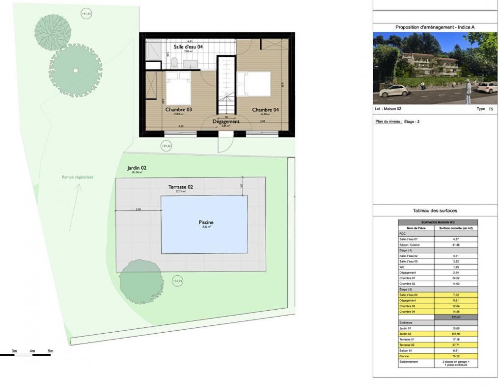 AUBAGNE À vendre : Maison neuve avec piscine à Aubagne 125m²  475 000 3