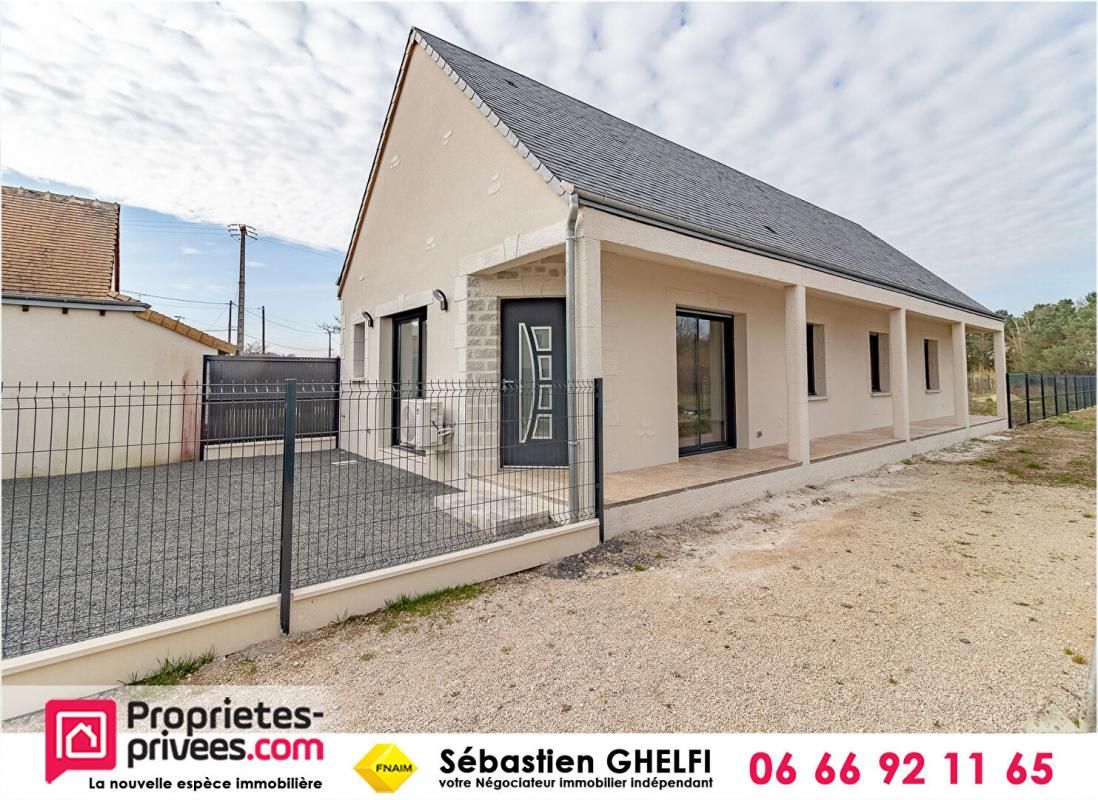 maison de plain-pied avec 3 chambres-cellier-garage