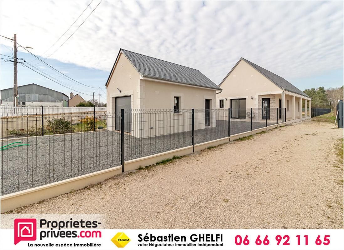 LES MONTILS maison de plain-pied avec 3 chambres-cellier-garage 2