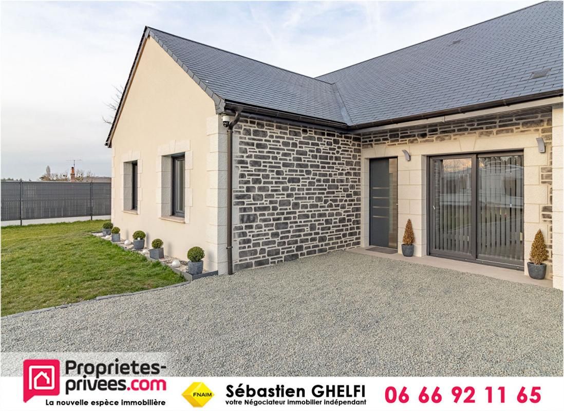 MONTRICHARD belle maison de plainpied -avec 3 chambres-cellier-gararge-parcelle de 780m² 2