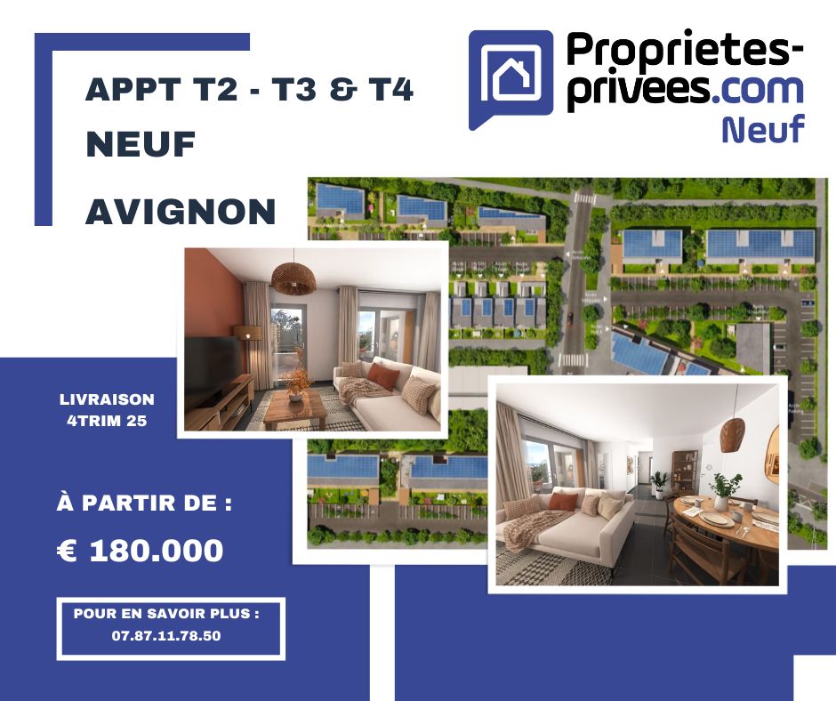 AVIGNON AVIGNON (84000) Appt type 3 pièce(s) 62.3 m2 Grand confort Livraison fin 2025 2