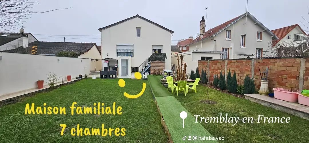 TREMBLAY-EN-FRANCE MAISON FAMILIALE  situé à Vert-Galant 1