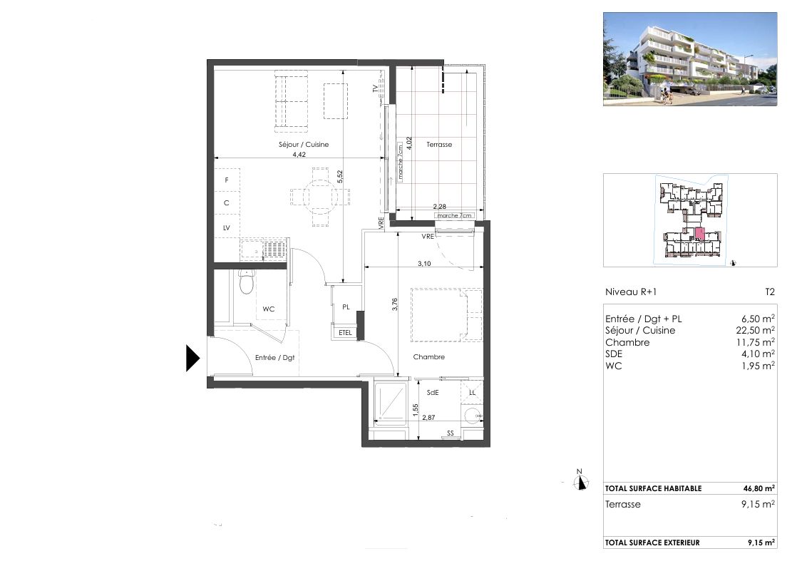 SETE Vivez l'exception à Sète : Appartement T3 proche des plages 3