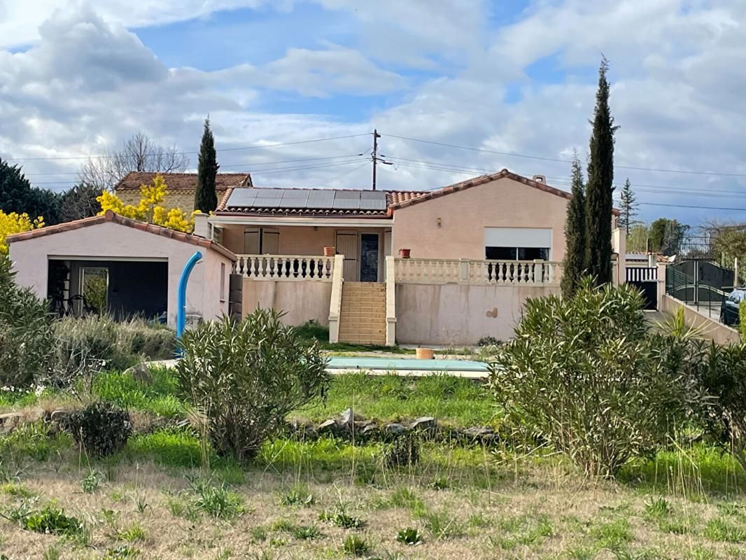 SAINT-CHRISTOL-LES-ALES Villa plain pied avec piscine et vue degagée 2