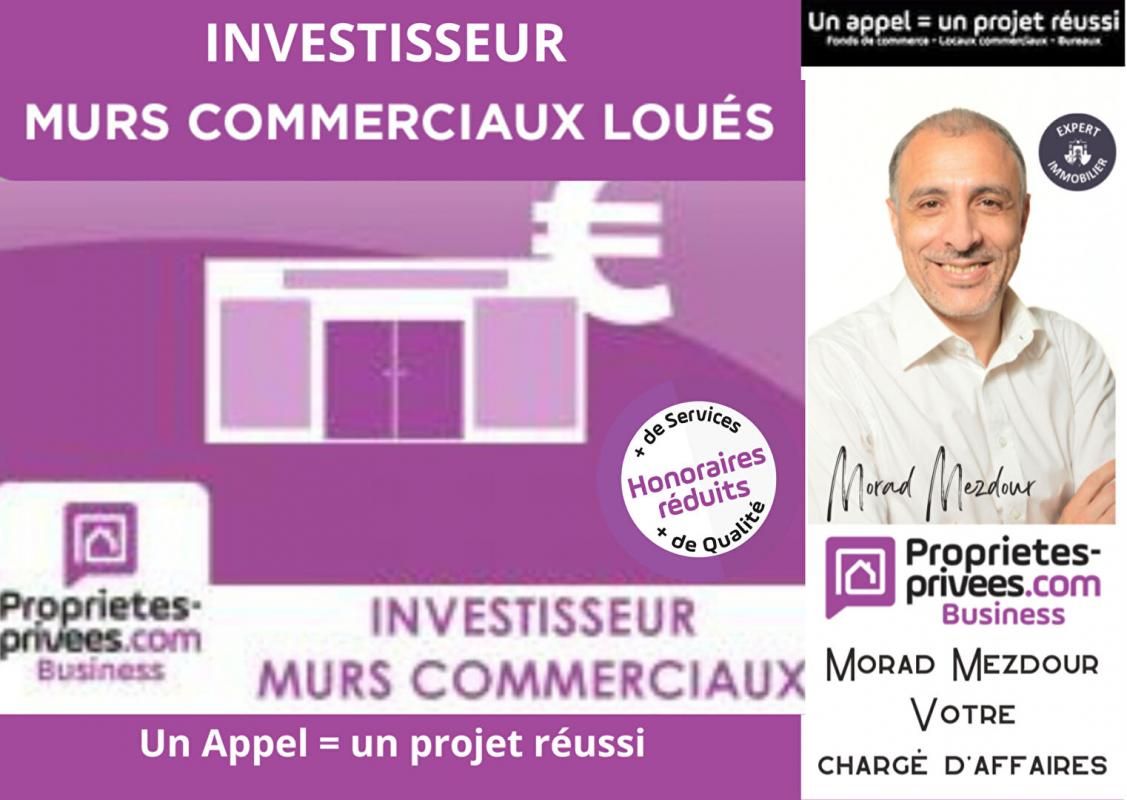 LILLE 59000 LILLE - Murs commerciaux 55 m2 avec cave 20 m2 1